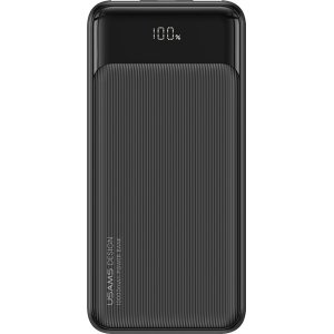 USAMS power bank US-CD198, 3x θύρες εξόδου, 10000mAh, 10W, μαύρο