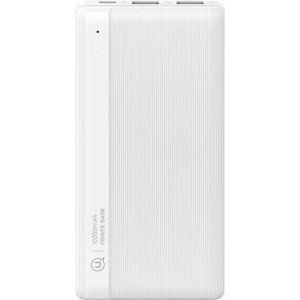 USAMS power bank US-CD205, 2x USB θύρες εξόδου, 10000mAh, 10W, λευκό