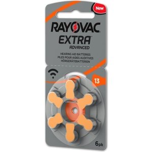 RAYOVAC μπαταρίες ακουστικών βαρηκοΐας 13MF, mercury free, 1.4V, 6τμχ