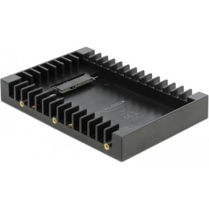 DELOCK tray 3.5" για 2.5" HDD/SSD 18364, 6Gbps, μαύρο