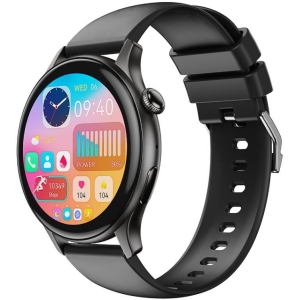 XO J6 AMOLED SCREEN SMART WATCH, CALL FUNCTION, ΜΑΥΡΟ