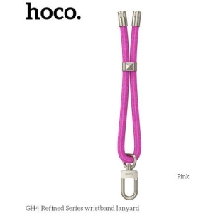 HOCO GH4 REFINED SERIES WRISTBAND LANYARD, PINK