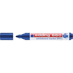 EDDING μαρκαδόρος ασπροπίνακα 660, επαναγεμιζόμενος, μπλε