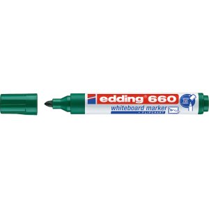 EDDING μαρκαδόρος ασπροπίνακα 660, επαναγεμιζόμενος, πράσινος