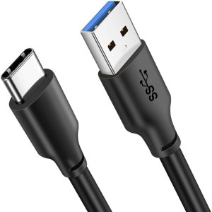 CABLETIME καλώδιο USB-C σε USB CMAMN, 3A, 5Gbps, 1m, μαύρο