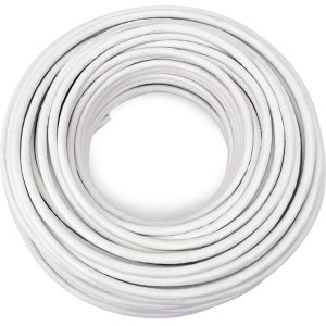 MABIKAL καλώδιο κεραίας 75Ohm, 1mm, 100m, λευκό