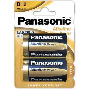 PANASONIC αλκαλικές μπαταρίες Alkaline Power, D/LR20, 1.5V, 2τμχ