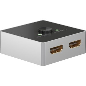 GOOBAY HDMI switch 58486, 2-in σε 1-out, 4K/60Hz, μαύρο