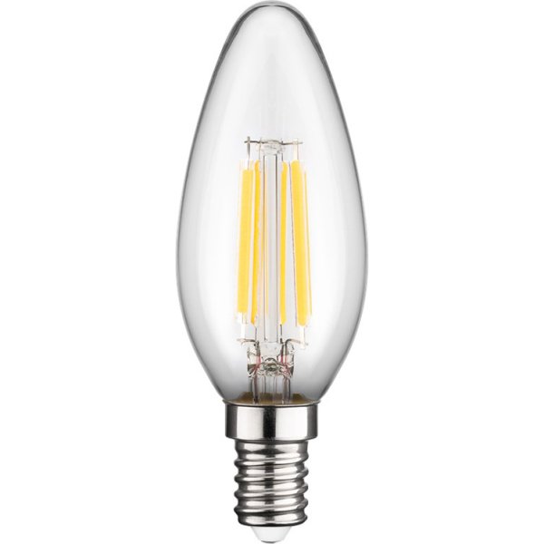 GOOBAY LED λάμπα candle 65393, E14, Filament, 6W, 2700K, 1055lm