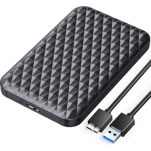 ORICO θήκη για 2.5" SATA HDD/SSD 2520U3-V1, 5Gbps, μαύρη