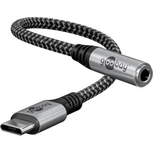 GOOBAY αντάπτορας USB-C σε 3.5mm 74056, γκρι