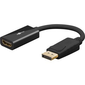 GOOBAY αντάπτορας DisplayPort σε HDMI 75270, 8K/60Hz, 0.1m, μαύρος