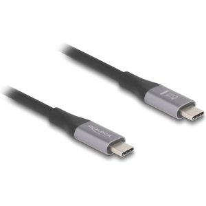 DELOCK καλώδιο USB-C 81192, 240W, 40 Gbps, 8K, 2m, E-Marker, μαύρο