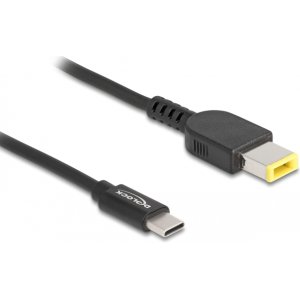 DELOCK καλώδιο τροφοδοσίας 87970, USB-C σε Lenovo 11x4.5mm, 1.5m, μαύρο