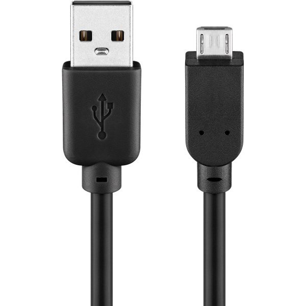 GOOBAY καλώδιο USB 2.0 σε Micro USB 93920, 3m, μαύρο
