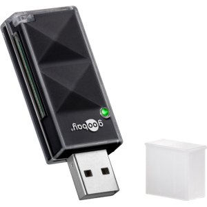 GOOBAY card reader 95682 για SD κάρτα μνήμης, 480 Mbps, μαύρο