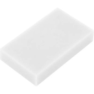 Σφουγγάρι καθαρισμού 97-026, μελαμίνης, 7x2x12cm, λευκό