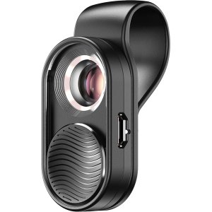 APEXEL φακός μικροσκόπιο APL-MS001 για smartphone κάμερα, 100x zoom, LED