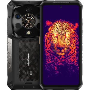 ULEFONE smartphone Armor 28 Ultra Thermal, 6.67" & 1.04, 16/1TB, 5G, 10600mAh, IP68/IP69K, μαύρο