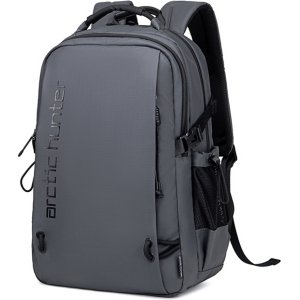 ARCTIC HUNTER τσάντα πλάτης B00530 με θήκη laptop 15.6", 24L, γκρι