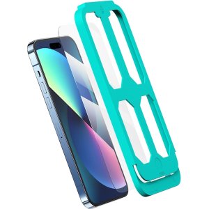 USAMS tempered glass με kit τοποθέτησης, iPhone 12/13 Pro Max & 14 Plus