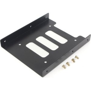 POWERTECH tray 3.5" για 2.5" HDD/SSD BRAT-001, μεταλλικό, μαύρο