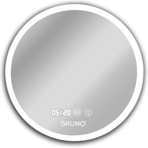 BRUNO καθρέφτης μπάνιου LED BRN-0192, στρόγγυλος, 24W, Φ70cm, IP67
