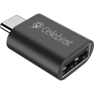 CELEBRAT αντάπτορας USB-C σε USB 3.0 CA-04, 5Gbps, μαύρος