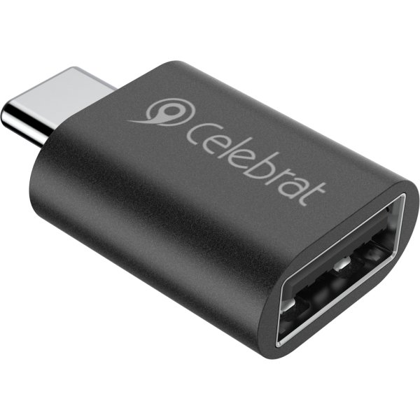 CELEBRAT αντάπτορας USB-C σε USB 3.0 CA-04, 5Gbps, μαύρος