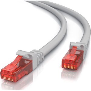POWERTECH καλώδιο δικτύου CAB-N270, Cat 6 U/UTP, copper 24AWG, 5m, γκρι