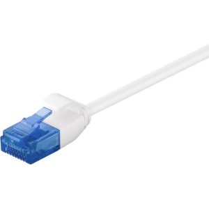 POWERTECH καλώδιο δικτύου CAB-N320, Cat 6 U/UTP, slim, copper, 3m, λευκό