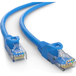 POWERTECH καλώδιο δικτύου CAB-N367, Cat 5e U/UTP, CCA, 100Hz, 1m, μπλε