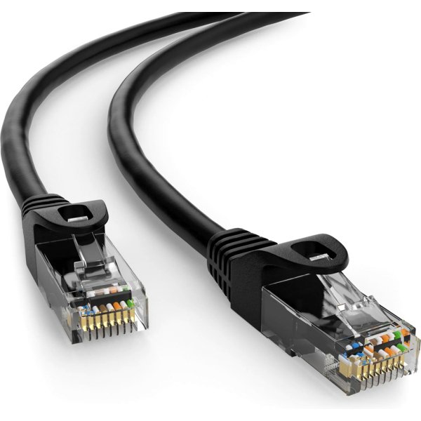 POWERTECH καλώδιο δικτύου CAB-N411, Cat 6 U/UTP, CCA, 250Hz, 30m, μαύρο