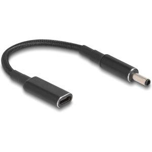 POWERTECH καλώδιο τροφοδοσίας CAB-UC072, USB-C σε Dell 4.5x3.0mm, μαύρο