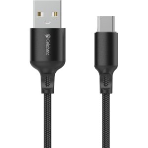 CELEBRAT καλώδιο USB-C σε USB CB-32, 3A, 1m, μαύρο