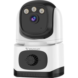 VSTARCAM smart κάμερα CS995M με ανιχνευτή καπνού/αερίου, 3MP, WiFi, PTZ, SD