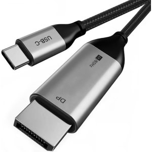 CABLETIME καλώδιο USB-C σε DisplayPort CT-CMDP2, 4K/30Hz, 1.2m, μαύρο