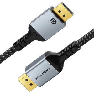 CABLETIME καλώδιο DisplayPort CT-DP8K, 32.4Gbps, 8K/60Hz, 2m, μαύρο