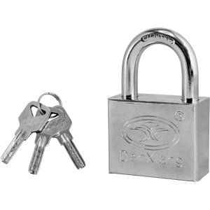 DAN XIANG λουκέτο πέταλο με κλειδί ασφαλείας CTL-0033, 40mm, μεταλλικό