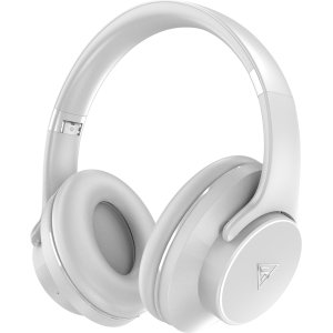 DOQAUS headphones DESIGN 1, ασύρματα & ενσύρματα, Φ40mm, 600mAh, γκρι