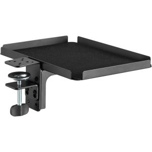 BRATECK ράφι γραφείου DET-1-1, μεταλλικό, 305x270x21mm, 15kg, μαύρο