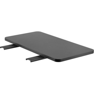 BRATECK ράφι γραφείου DET-4, ξύλινο, 600x409x30mm, 20kg, μαύρο