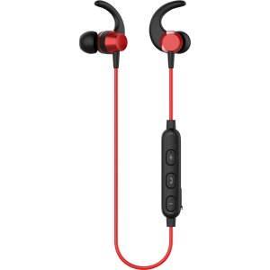 YISON earphones E14 με μαγνήτη, Bluetooth, 10mm, 65mAh, κόκκινα