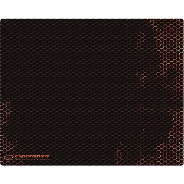 ESPERANZA gaming mouse pad Flame EGP103R, 400x300x3mm, μαύρο-κόκκινο
