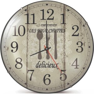 ESPERANZA Ρολόι τοίχου Paris EHC018P, 30cm