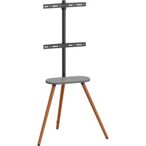 BRATECK βάση τηλεόρασης δαπέδου FS28-44F-04, 43-65", έως 35kg, με ράφι