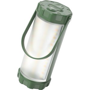 GLOCUSENT LED φανάρι GLCSNTCL001G, επαναφορτιζόμενο, έως 1200lm, IP68, πράσινο