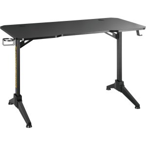 BRATECK gaming γραφείο GMD03-2, 1200x600mm, μαύρο