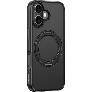 USAMS θήκη GZ US-BH893 για iPhone 16, διάφανη/μαύρη