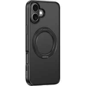 USAMS θήκη GZ US-BH895 για iPhone 16 Plus, διάφανη/μαύρη